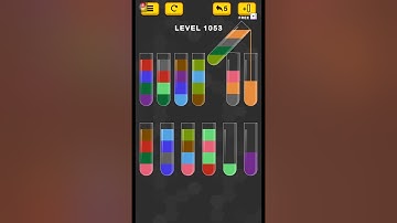 #new Water Color Sort Puzzle level 1053 #WaterColorSortPuzzle #game #games