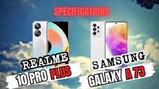 LETS REVIEW ‼️? SAMSUNG GALAXY A 73 & REALME 10 PRO PLUS - GADGETS_NOW