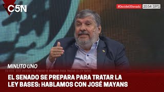 José Mayans, Jefe De La Bancada De Up En La Cámara Alta: ¨Tenemos 33 Votos Asegurados¨