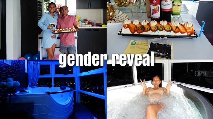 Our Gender Reveal  Jacuzzi, game night, kitchen to...