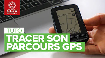 Comment tracer un parcours GPS ?