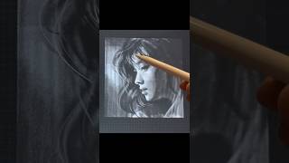 Charcoal brush drawing🖍️ #pencilsketch #drawing #sketch #procreate #ipaddrawing