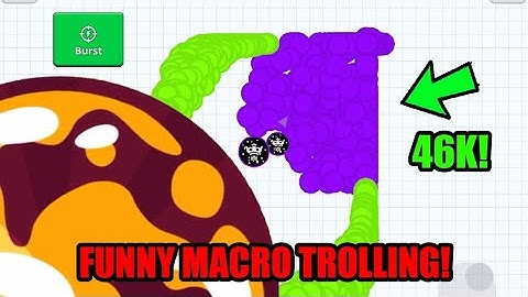 MACRO TROLLING HACKERS *AFK SURPRISE*! Agar.io Mobile - TROLLING REVENGE! | FUNNY MOMENTS | AGAR.IO