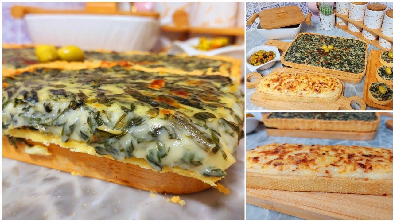 روتين ووصفات متنوعة كيش السلق بدون جبن بزاف بنين بعجينة قاطو متتشبعش مع طريقة تنحي المرورية من السلق