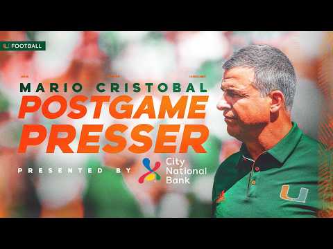 Mario Cristobal | Postgame Press Conference | 10.04.26