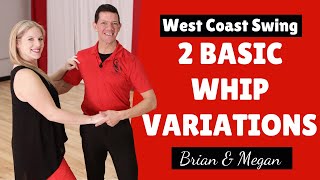 Beginner WCS Dance Moves | 2 Basic WCS Whip Variations