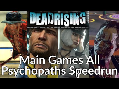Dead Rising All Main Games and All Bosses New Game Speedrun 9:23:26