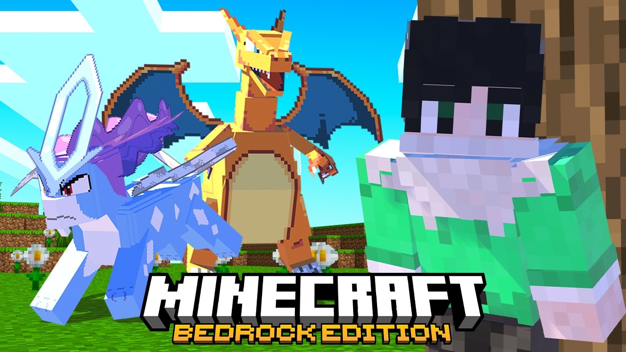 Jsc Addon Minecraft Sobreviví en el MEJOR ADDON de Pokémon en Minecraft Bedrock - YouTube