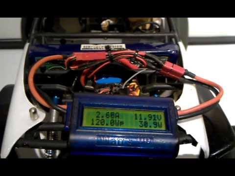Watts up meter test #1 on Axial wraith - YouTube mamba max pro wiring diagram 