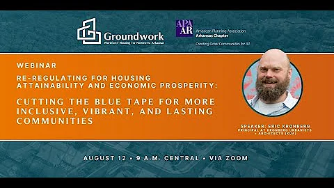 Re-Regulating for Housing Attainability and Economic Prosperity