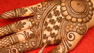 5-Min में अरेबिक मेहँदी डिजाइन बनाना सीखे||Easy Simple Arebic Mehndi Designs For Hands||Henna Mehndi