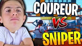 JE SUIS LE BOSS DU MODE SNIPER VS COUREUR SUR FORTNITE CRÉATIF !!!