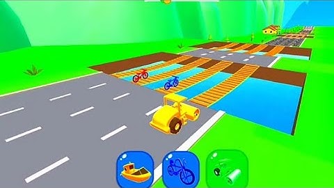 Shape Shifting Gameplay || shifting transform race offline game||shape shifting funny race gameplay