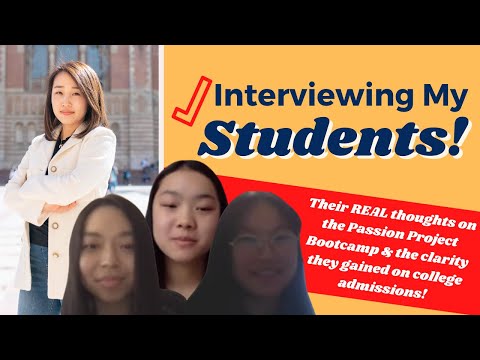 Interviewing my Passion Project Bootcamp Students! (Part Two) // Julie Kim Consulting