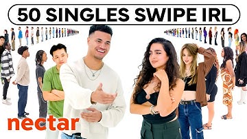 50 strangers swipe on each other | swipe or swap