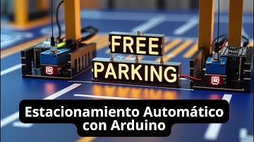 ESTACIONAMIENTO AUTOMÁTICO con Arduino | Sensores Ultrasónicos + Servomotores + Matriz LED