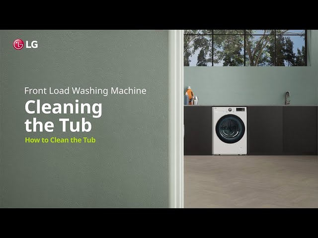 LG Support USA - For more information about Tub Cleaning