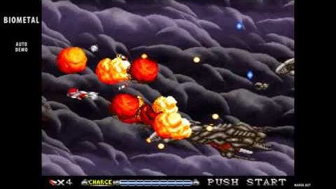 BioMetal / opening intro & auto demo / SNES 1993