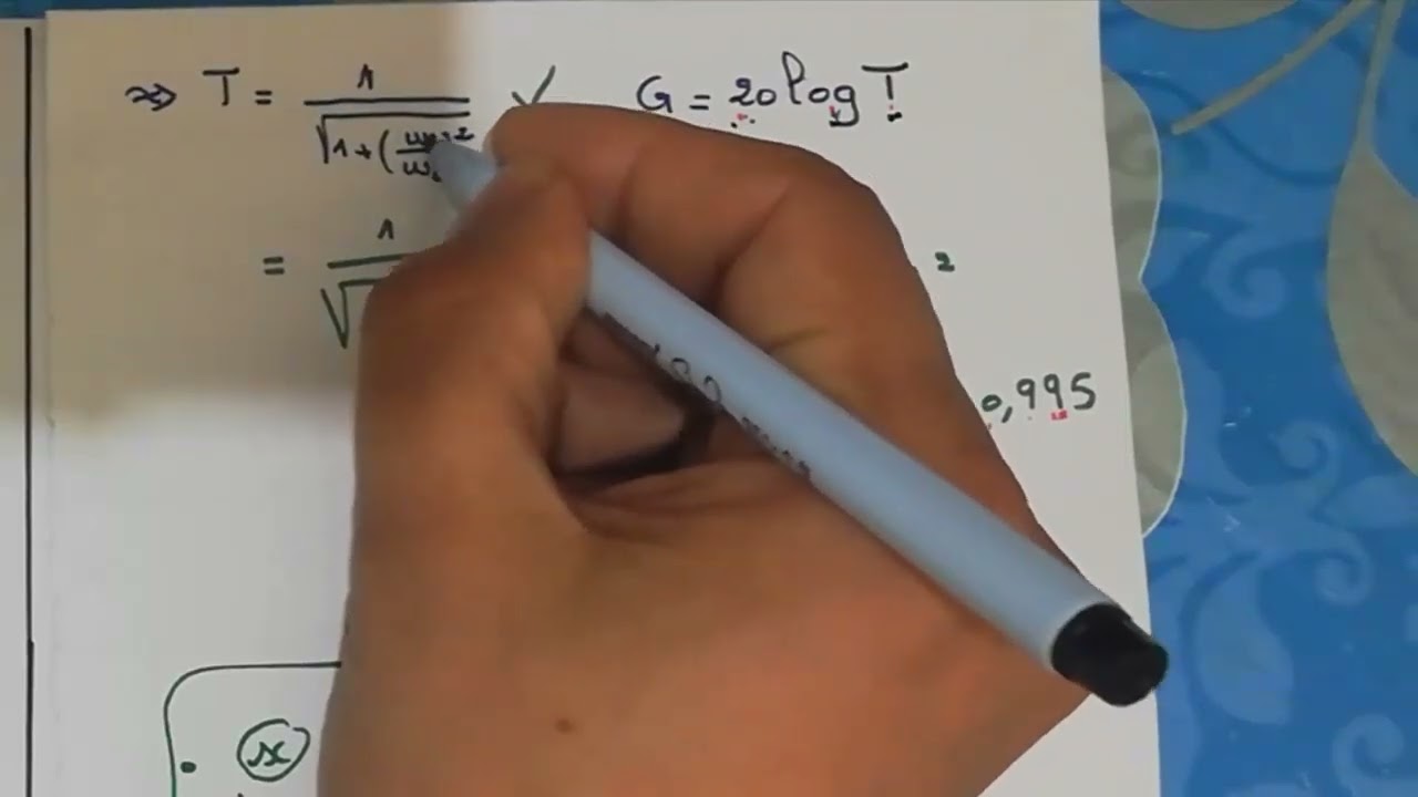 les Filtres passifs passe bas part 3 Diagramme de bode