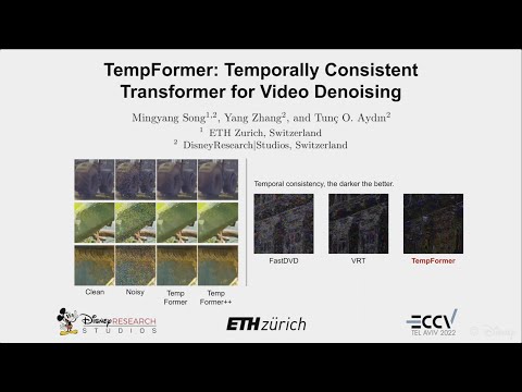 TempFormer: Temporally Consistent Transformer for Video Denoising