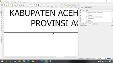 TUTORIAL QGIS - 10. Layouting Peta - Episode 1