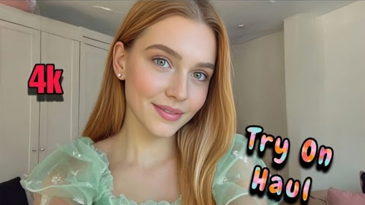 4K See-Through Micro Bikini Try-On Haul | Transparent Clothes & Lingerie Review