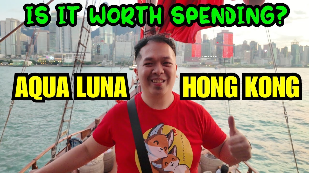 AQUA LUNA HONG KONG ОЧЕНЬ ДОРОГО? НО СТОИТ ПОПРОБОВАТЬ? - HK VLOG#5