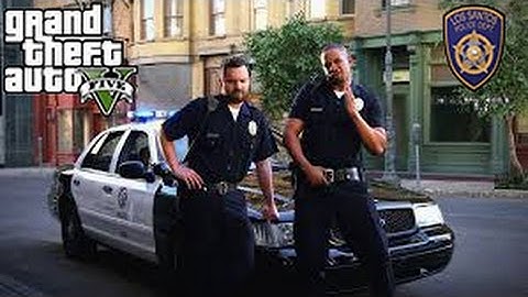 GTA V - Police Mod v2.0 Ep. 1: A CRASHING EXPERIENCE AT THE WORK