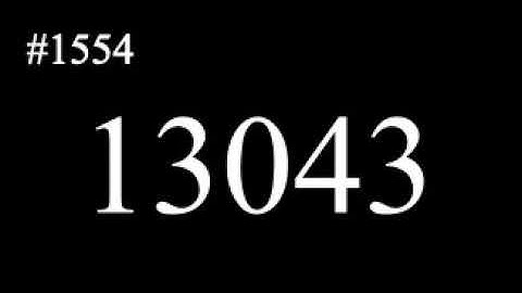 Count up 1501st to 1600th prime numbers! 1st channel.