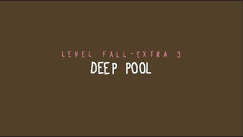 Baba is You - Forest of Fall Extra 3 - Deep Pool Solution