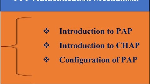 Part 47. Password Authentication Protocol (PAP) Configuration using Packet Tracer.