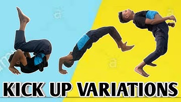 10 Kick-Ups Variations || How to do kick ups variations ||BBoying Tutorial #breaking #tutorial #bboy