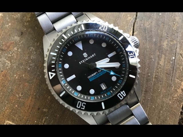 The Steinhart Ocean One Titanium 500 Wristwatch: The Full Nick