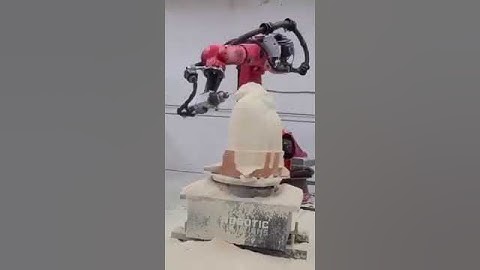 SprutCAM X Robot sculpting process #sprutcamrobot #cadcam #milling #robot #sculpting #arcmex