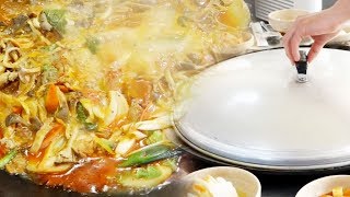 가마솥에 빠진 닭, 매콤 달콤 ‘솥뚜껑 닭볶음탕’ @생방송 투데이 2273회 20190220