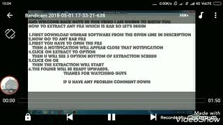 How to extract any RAR file using winrar with link in description screenshot 4