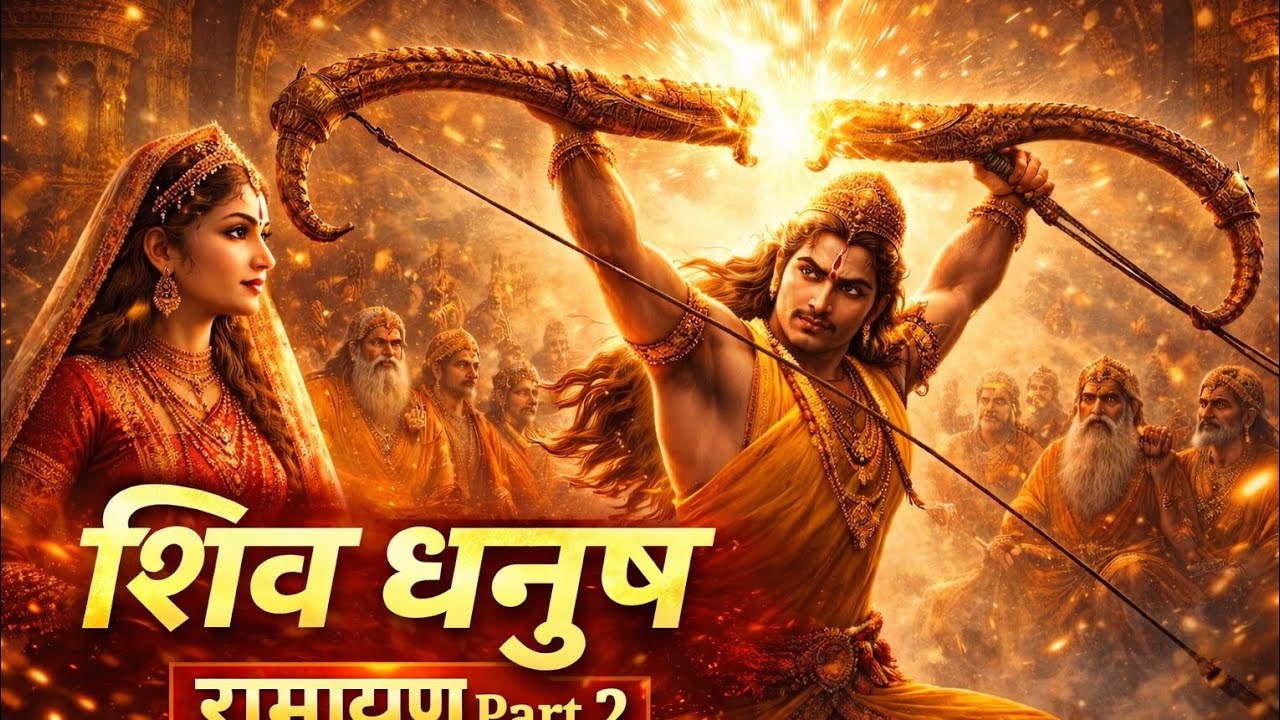 रामायण Part 2 | सीता स्वयंवर और शिव धनुष भंग | जब इतिहास बदल गया 🚩