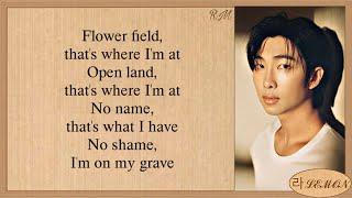 RM Wild Flower (with youjeen) Easy Lyrics