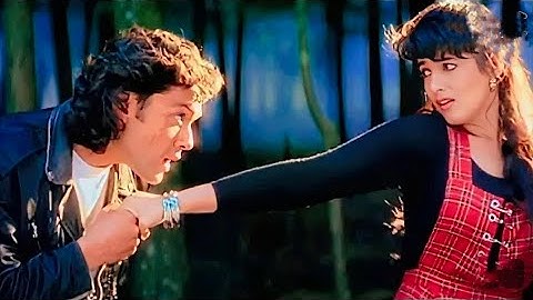 Humko Sirf Tumse Pyaar Hai _ Barsaat _ Bobby Deol, Twinkle Khanna _ Kumar Sanu, Alka Yagnik _ Sameer