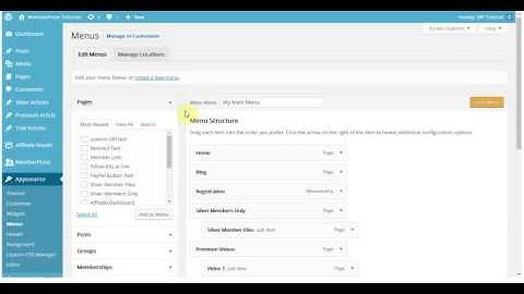 MemberPress - Login/Logout Menu Links