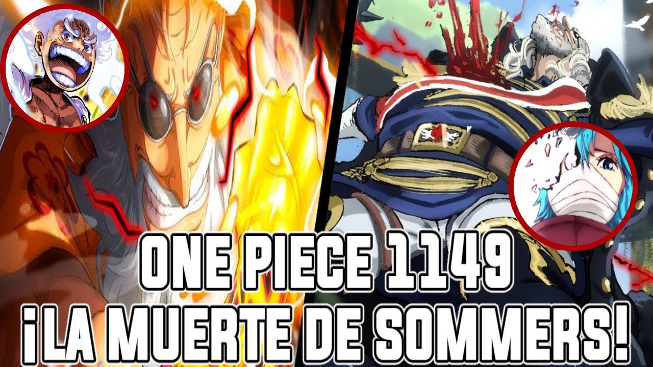 ONE PIECE CAPITULO 1149 | LA MUERTE DE SOMMERS Y APARECE EL YONKOU