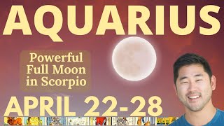 Aquarius - WE JUST GOT DEEP! GET EXCITED FOR MAJOR ABUNDANCE 🌠🚀 APRIL 22-28 ♒️