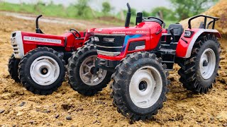 Unboxing MAHINDRA ARJUN NOVO 605 I-4WD & Massey Ferguson 9000 PLANETARY PLUS 4WD tractor Unboxing