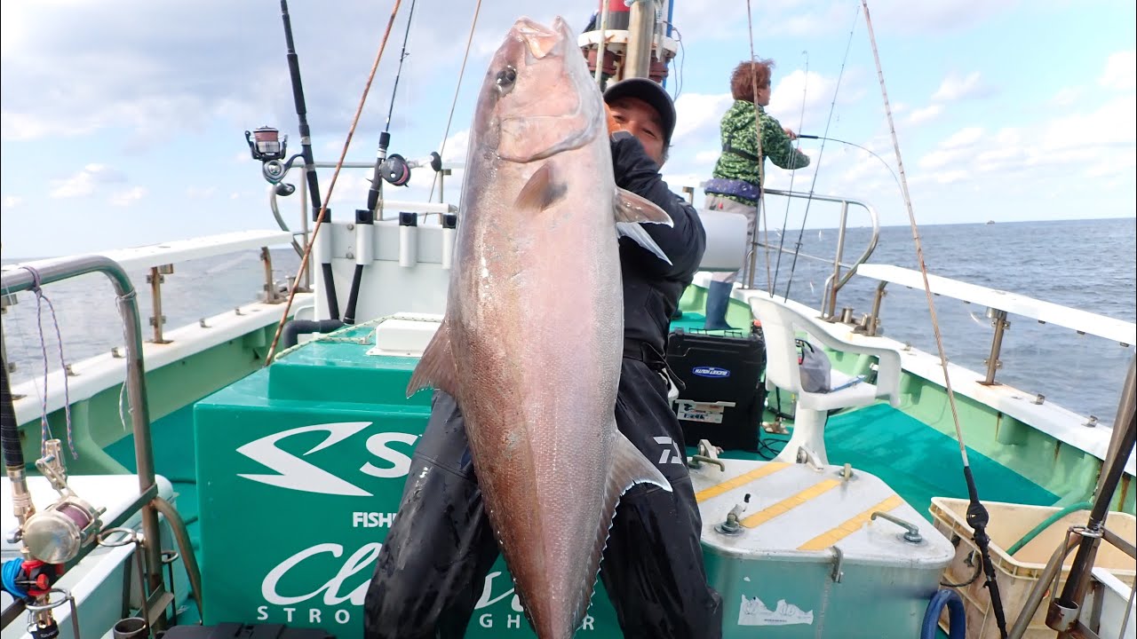 銭洲カンパチ24.2kg  モンスターを狙え！