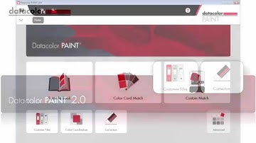 Datacolor Paint 2.0 Customer Files and Correction