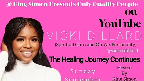 Vicki Dillard: The Healing Journey Continues...NO ...