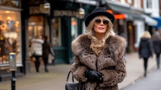 How do people dress in London In winter? Street Fashion. Street Style.