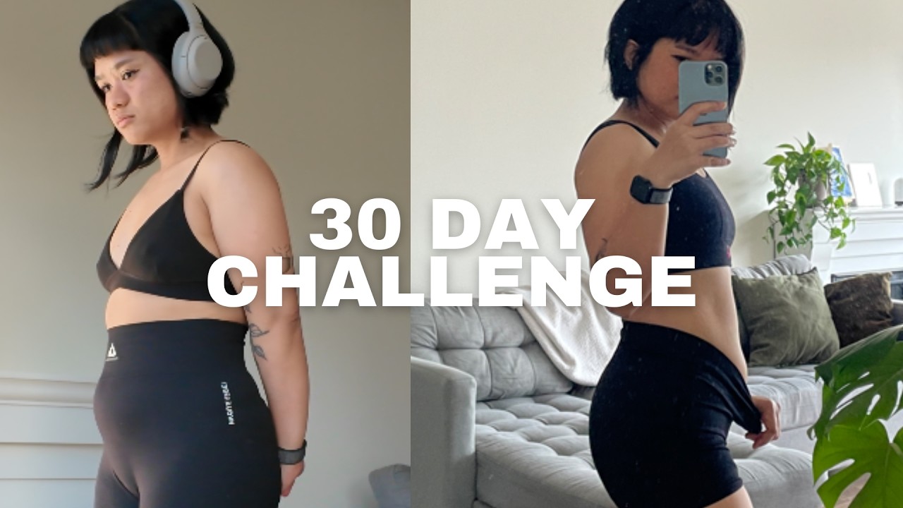 my body transformation in 30 days