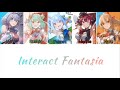 Interact Fantasia - Hololive Fantasy (JP 3rd Gen) Lyrics + Translation (Rom/Eng/Indo) Color Coded