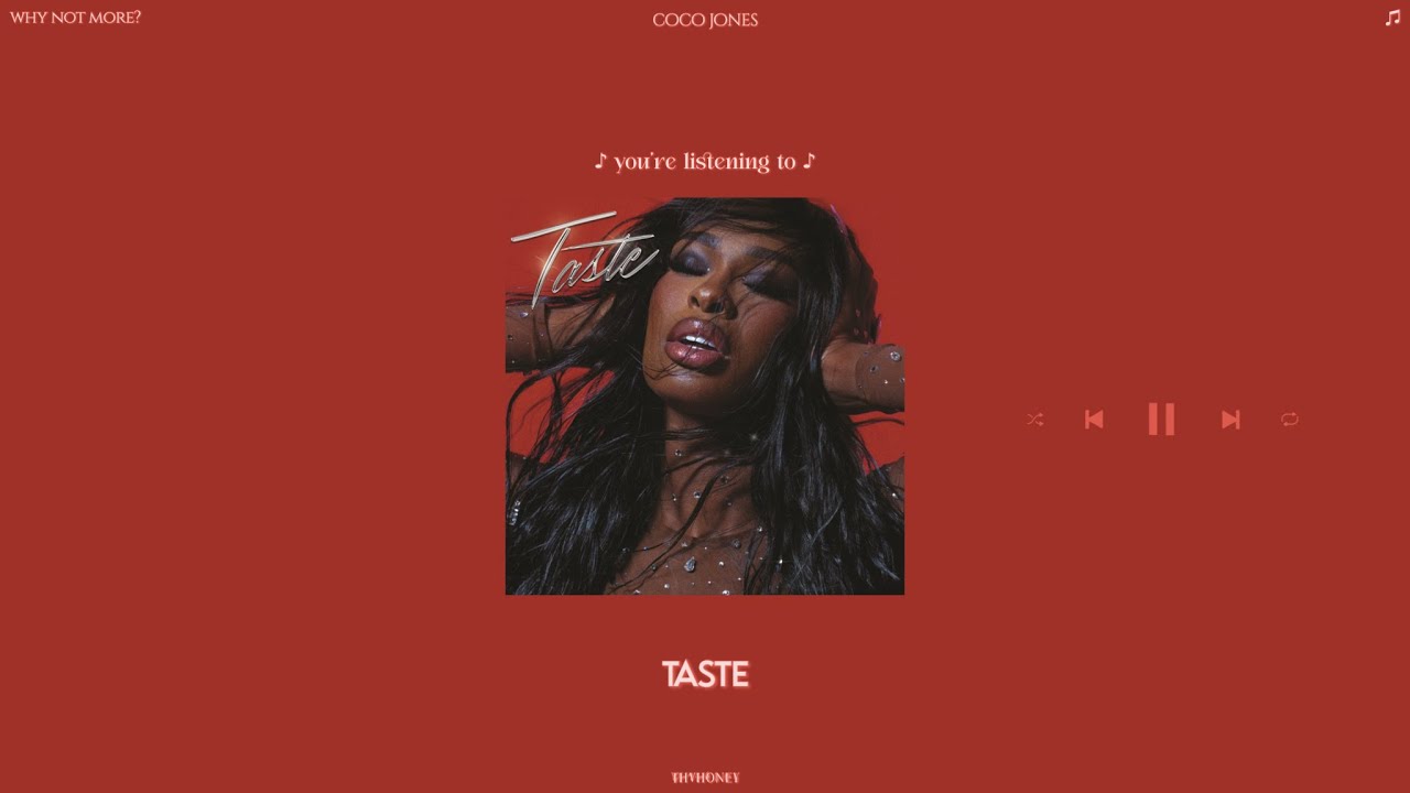 coco jones - taste (sped up + reverb)